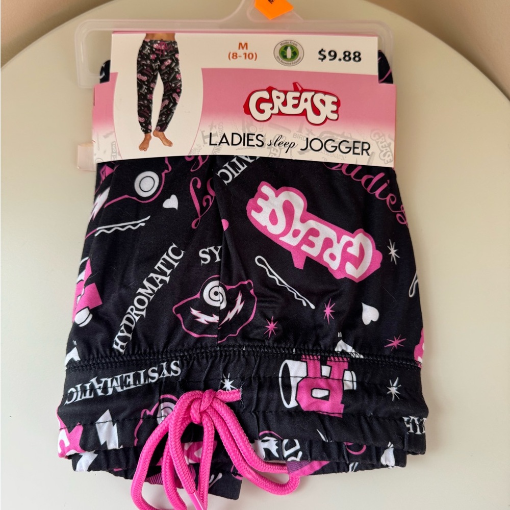 Grease Pajama Jogger Pants, Medium